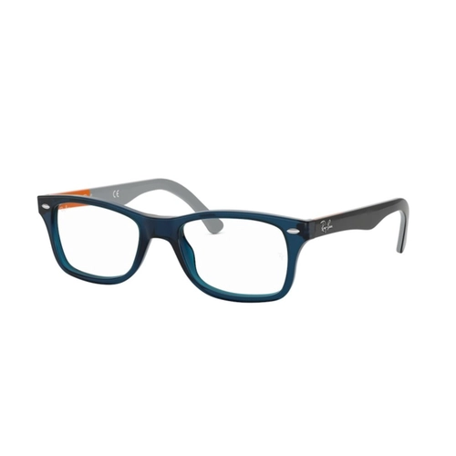 Óculos de Grau Ray-Ban 0RX5228 5547 50 Acetato Azul