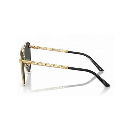 Óculos de Sol Versace 0VE2267 10028764 Metal Dourado com lentes na cor Cinza Escuro