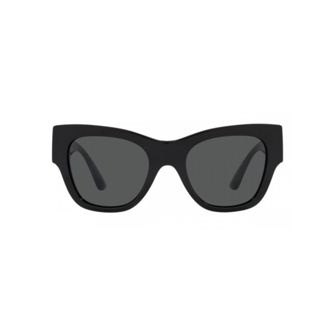 Óculos de Sol Versace 0VE4415U GB1/8752 Acetato Preto com lentes na cor Cinza Escuro 2