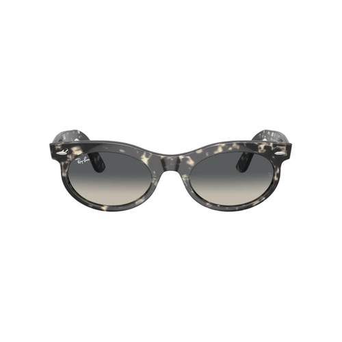 Óculos de Sol Ray-Ban Wayfarer Oval 0RB2242 13337150 Propionato Cinza Mesclado com lentes na cor Cinza Degradê