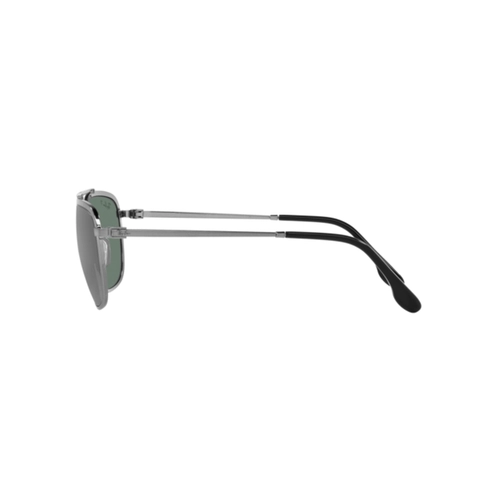 Óculos de Sol Ray-Ban 0RB3708 004/O959 Metal Chumbo com lentes na cor Cinza Polarizado