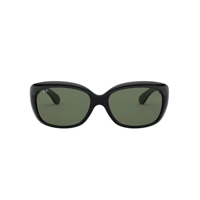 Óculos de Sol Ray-Ban Jackie Ohh 0RB4101 601/5858 Nylon Preto com lentes na cor Verde Polarizado 2