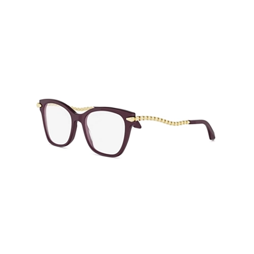 Óculos de Grau Bvlgari BV50071I_52081 Acetato Bordô