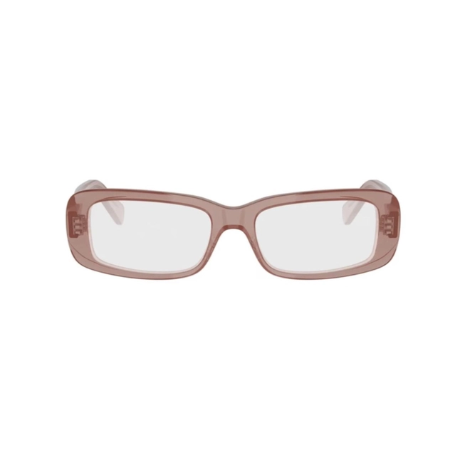 Óculos de Grau Celine CL50174I_54074 Acetato Rosa Transparente 2