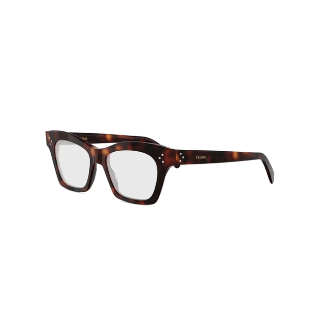 Óculos de Grau Celine 3 Dots CL50175I_51052 Acetato Marrom Mesclado 1