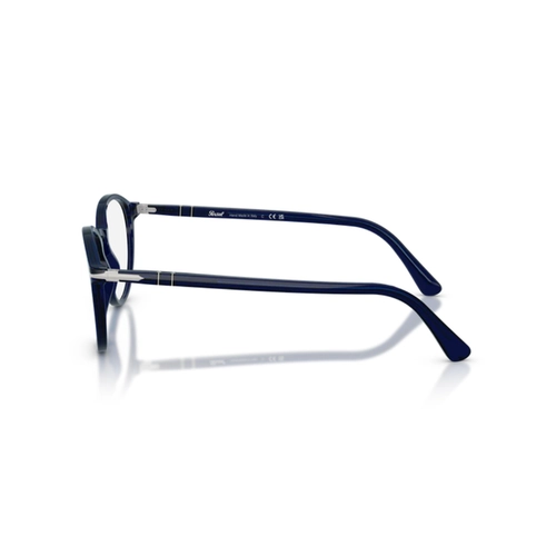 Óculos de Grau Persol 0PO3218V 181 51 Acetato Azul Polido