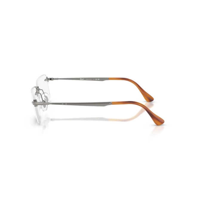 Óculos de Grau Persol 0PO1030V 513 57 Metal Prata Polido 3