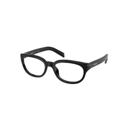 Óculos de Grau Prada 0PR D03VU 16K1O154 Acetato Preto Polido