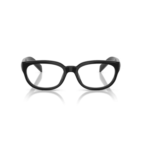 Óculos de Grau Prada 0PR D03VU 16K1O154 Acetato Preto Polido