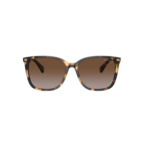 Óculos de Sol Ralph 0RA5293 6148T556 Acetato Marrom Mesclado com lentes na cor Marrom Degradê Polarizado