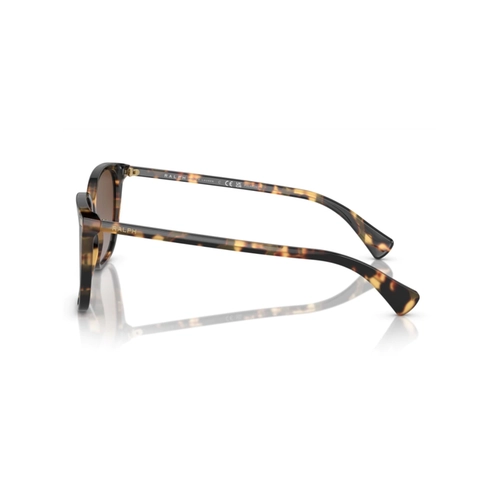 Óculos de Sol Ralph 0RA5293 6148T556 Acetato Marrom Mesclado com lentes na cor Marrom Degradê Polarizado