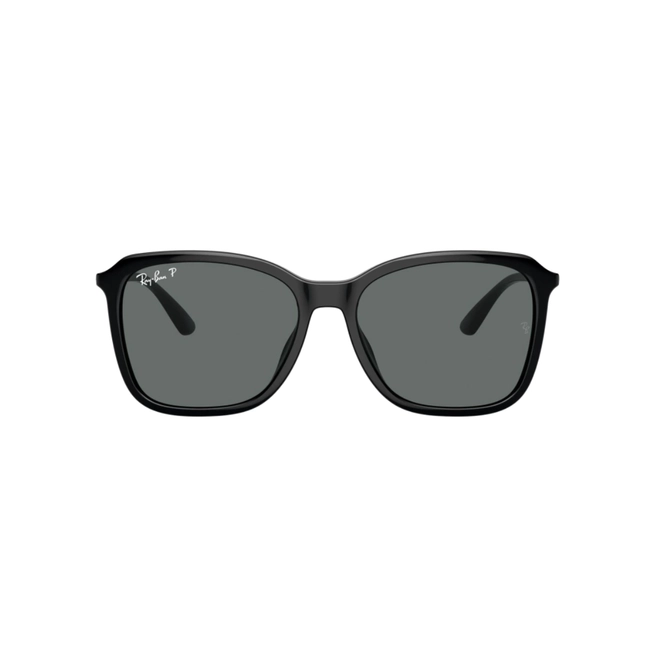 Óculos de Sol Ray-Ban 0RB4417L 67358155 Acetato Preto com lentes na cor Cinza 2