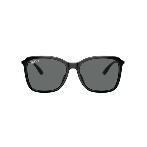 Óculos de Sol Ray-Ban 0RB4417L 67358155 Acetato Preto com lentes na cor Cinza