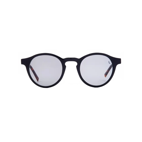 Óculos de Sol Reserva RSV6015S 005 49 Acetato Preto e Marrom Mesclado com lentes na cor Cinza