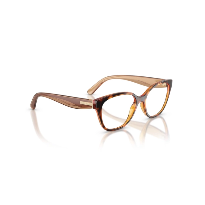 Óculos de Grau Vogue 0VO5712 W656 53 Acetato Marrom Mesclado 3