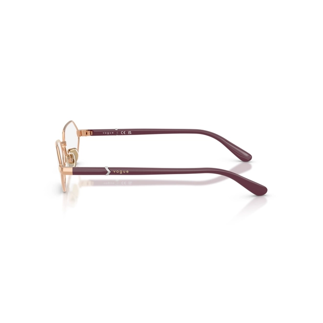 Óculos de Grau Vogue 0VO4350 5152 54 Metal Rose 4
