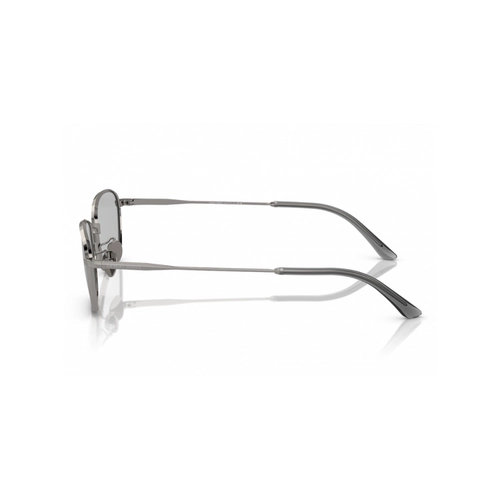 Óculos de Sol Giorgio Armani 0AR6151 30108752 Metal Chumbo com lentes na cor Cinza Claro