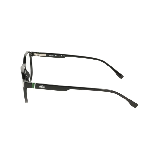 Óculos de Grau Lacoste com Clip-On L4008MAG-SET 001 52 Acetato Cinza Escuro com lentes na cor Cinza Escuro 5
