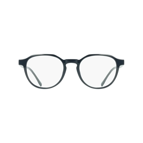 Óculos de Grau Lacoste L4008MAG-SET 410 52 Biopoliamida Preto com lentes na cor Azul