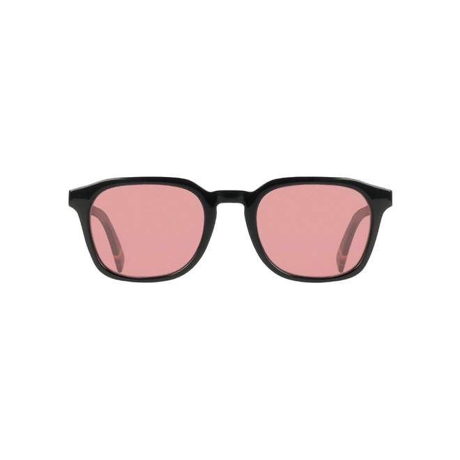 Óculos de Sol Paul Smith Neals PS25618S 001 52 Acetato Preto com lentes na cor Rosa Escuro 3