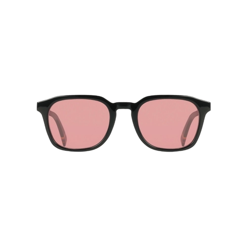 Óculos de Sol Paul Smith Neals PS25618S 001 52 Acetato Preto com lentes na cor Rosa Escuro