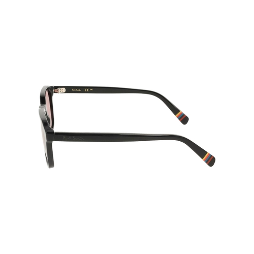 Óculos de Sol Paul Smith Neals PS25618S 001 52 Acetato Preto com lentes na cor Rosa Escuro
