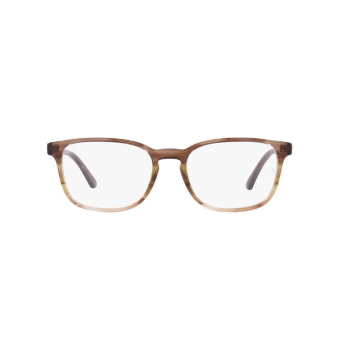 Óculos de Grau Ray-Ban 0RX5418 8255 56 Acetato Marrom Mesclado 2