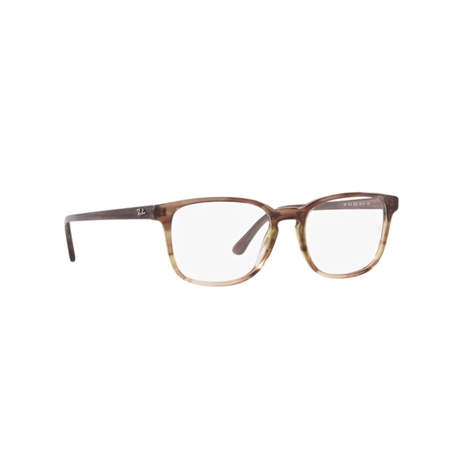 Óculos de Grau Ray-Ban 0RX5418 8255 56 Acetato Marrom Mesclado 3