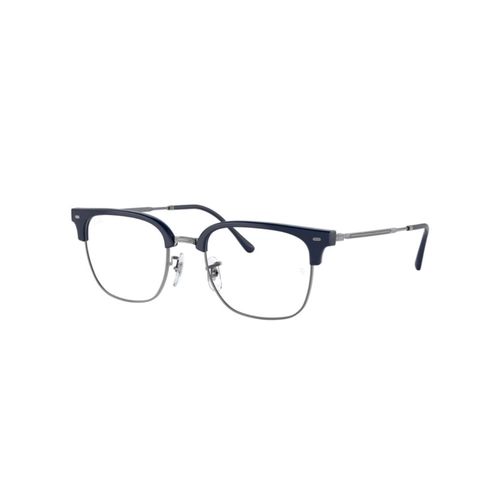 Óculos de Grau Ray-Ban New Clubmaster 0RX7216 8210 51 Propionato Azul