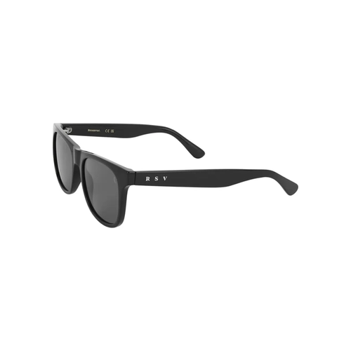 Óculos de Sol Reserva RSV6010S 002 52 Acetato Preto Fosco com lentes na cor Cinza