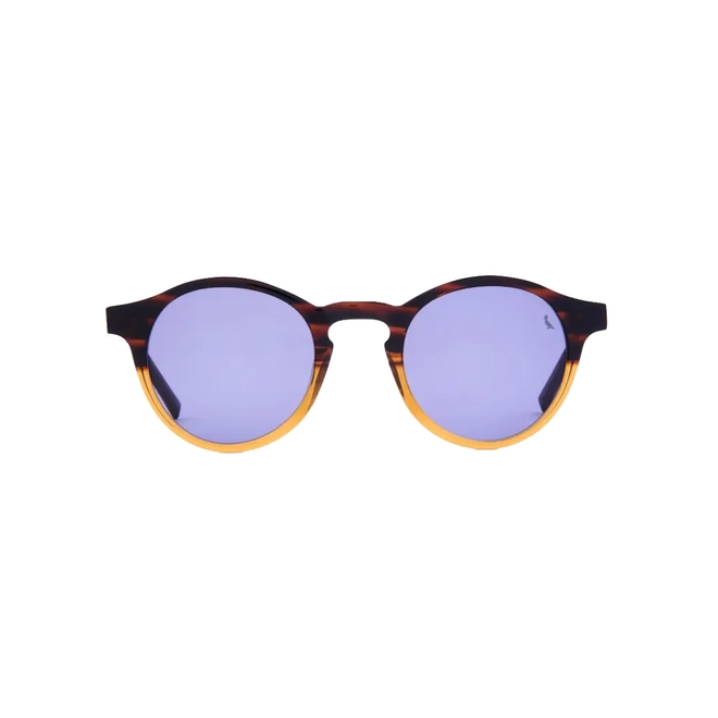 Óculos de Sol Reserva RSV6015S 217 49 Acetato Marrom Mesclado com lentes na cor Azul 2