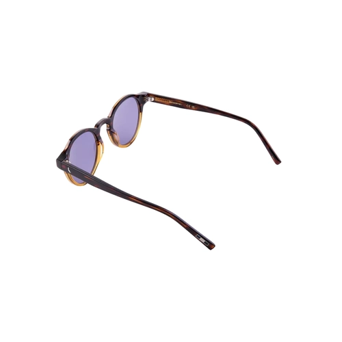 Óculos de Sol Reserva RSV6015S 217 49 Acetato Marrom Mesclado com lentes na cor Azul