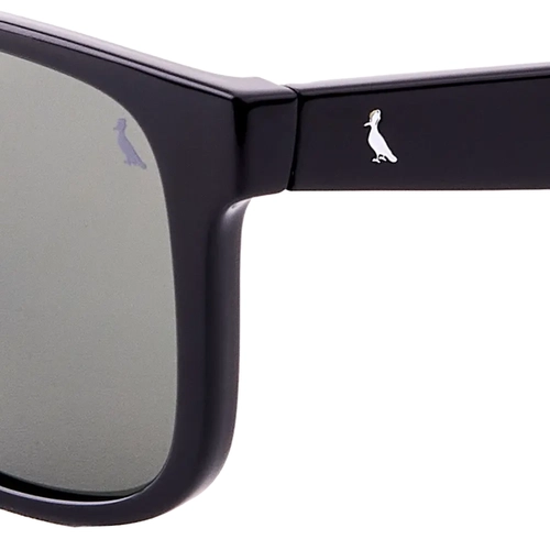 Óculos de Sol Reserva RSV6018S 001 54 Acetato Preto com lentes na cor Cinza