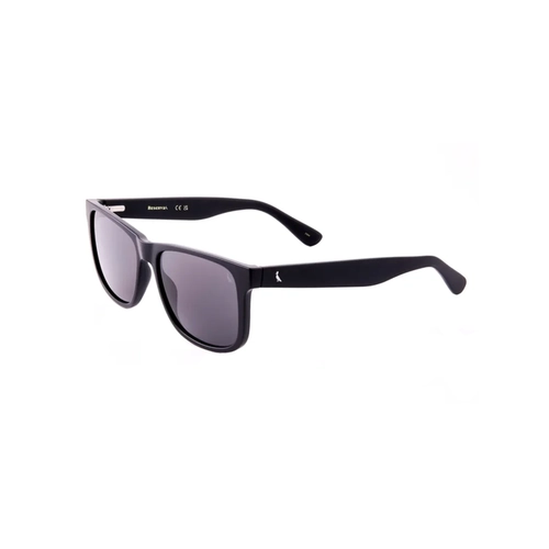 Óculos de Sol Reserva RSV6018S 002 54 Acetato Preto Fosco com lentes na cor Azul