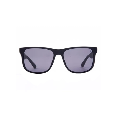 Óculos de Sol Reserva RSV6018S 002 54 Acetato Preto Fosco com lentes na cor Azul