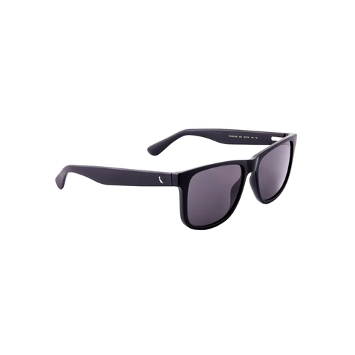 Óculos de Sol Reserva RSV6018S 002 54 Acetato Preto Fosco com lentes na cor Azul