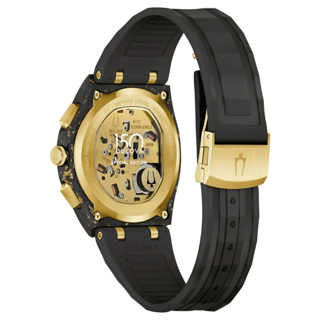 Relógio Bulova Curv Carbono Forjado Edição Especial 150 anos - 98A328N 4