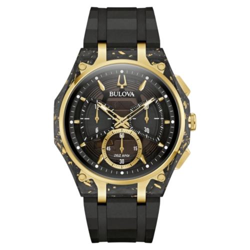 Relógio Bulova Curv Carbono Forjado Edição Especial 150 anos - 98A328N