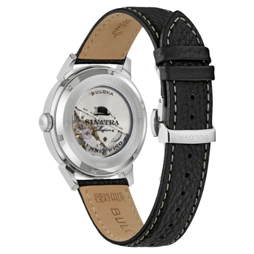 Relógio Bulova Frank Sinatra “Summer Wind” Automático - 96B381N Preto
