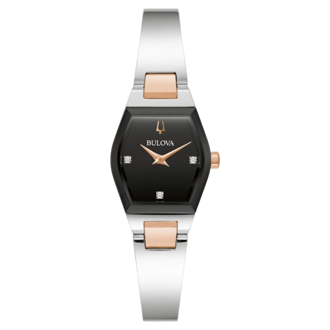 Relógio Bulova Modern Gemini Feminino - 98P216 Preto 1