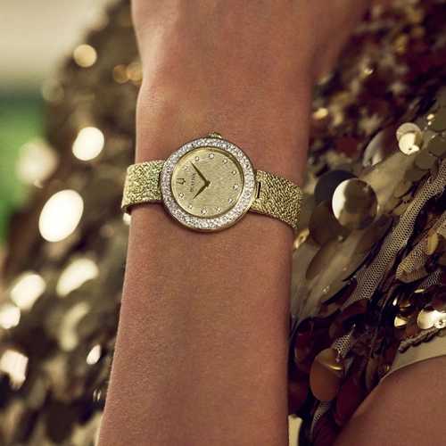 Relógio Bulova Crystal Feminino - 98L321 Champanhe