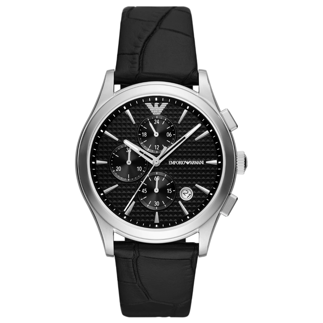 Relógio Emporio Armani Paolo Cronógrafo - AR11530B1 P1PX Preto 1