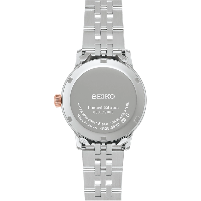 Relógio Seiko Presage Cocktail Time Sakura Aviation Edição Limitada - SRPM06J1 R1SR EL Rosa 4