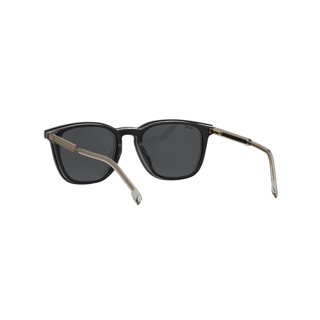 Óculos de Grau Hugo BOSS 1882/G/C 08A 5319 S Poliamida Preto com Clip-On na cor Cinza Polarizado 5