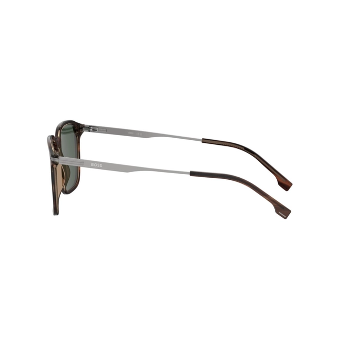 Óculos de Sol Hugo BOSS 1886/S 6C5 55QT S Acetato Marrom Mesclado com lentes na cor Verde 4