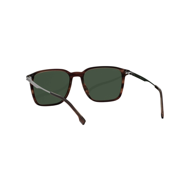 Óculos de Sol Hugo BOSS 1886/S 6C5 55QT S Acetato Marrom Mesclado com lentes na cor Verde 5