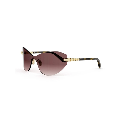 Óculos de Sol Bvlgari BV40080U_0030Z Metal Dourado com lentes na cor Rosa Degradê