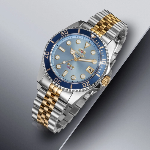 Relógio Orient 3 Stars Submariner Automatic - YN6TT023 A1SX Bicolor