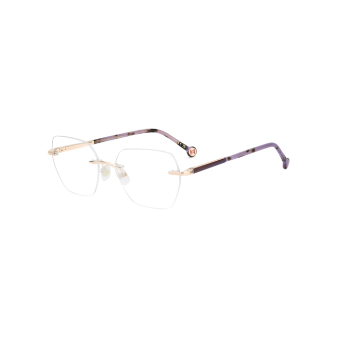 Óculos de Grau Carolina Herrera HER 0364 DDB 5418 R Metal Dourado 1