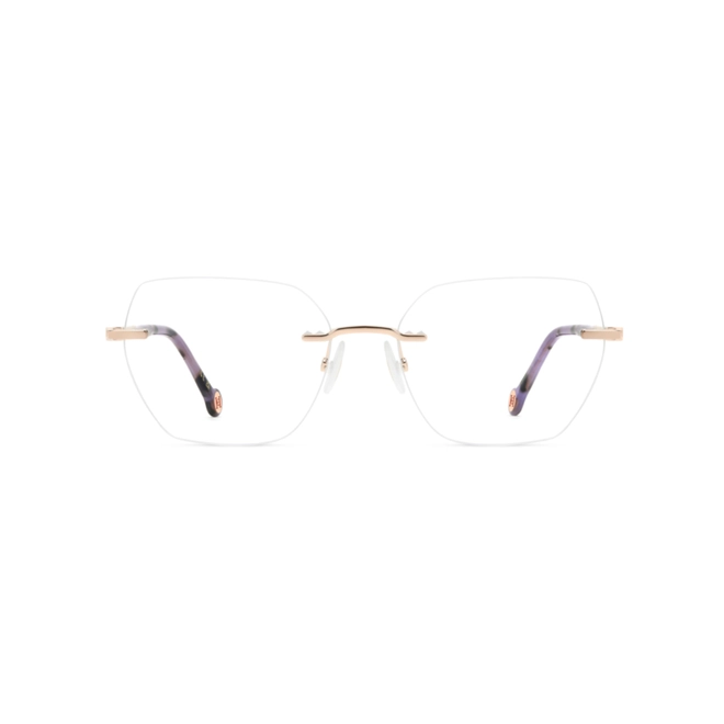 Óculos de Grau Carolina Herrera HER 0364 DDB 5418 R Metal Dourado 2